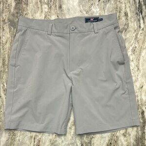 Nautica Gray Flat Front Shorts Versatile Style